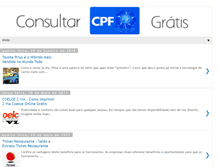 Tablet Screenshot of consultarcpfgratis.net